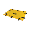Justrite® Rigid-lock Quickberm Lite, 4'W X 6'L X 8"H