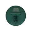 Justrite® Type I Steel Safety Can For Oil, 2.5 Gallon, Green