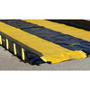 Justrite® Track Runner, 3'W x 10'L, Yellow