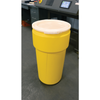 Eagle® 20 Gallon, Plastic Lever-Lock, Lab Pack Plastic Barrel Drum, Yellow