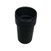 Eagle® 20 Gallon Drum, Plastic Lever-Lock, Lab Pack Plastic Barrel Drum, Black