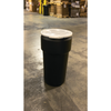 Eagle® 20 Gallon Drum, Plastic Lever-Lock, Lab Pack Plastic Barrel Drum, Black