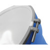 Eagle® 55 Gallon Drum, Metal Bolt Ring, Lab Pack Open Head Plastic Barrel Drum, Blue