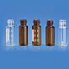 6ml Amber Glass Vials, Tapered Top, Radius Bottom 20mm, Crimp Top, 22x38, Deactivated, case/1000