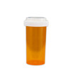 Economy Pharmacy Vials, Amber, Reversible CR, 40 dram (148mL), case/130