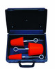 Safety Orange Conical Drain Plugs: 3 Plug Kit (2", 3", 4" Drain Plugs w/Case)