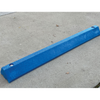 Eagle® 8 "W X 72"L X 4"H, Plastic Protective Parking Stop, Anchor Kit with 3 Spikes, Blue