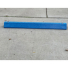 Eagle® 8 "W X 72"L X 4"H, Plastic Protective Parking Stop, Anchor Kit with 3 Spikes, Blue