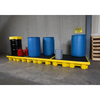 Yellow Spill Pallet P4, Nestable Model with Drain