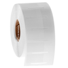 Cryo-WrapTAG - Wrap-Around Cryogenic Thermal-Transfer Labels, White + Transparent, 0.9" x 0.5" + 0.5" wrap, 2000 labels/roll