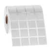 Cryo-DirectTAG - Cryogenic Labels for Direct Thermal Barcode Printers, White, 0.875" x 0.875", 8000 labels/roll
