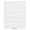 Removable Steri-LazrTAG - Autoclave-Resistant Labels for Laser Printers (US Letter), White, 1.75" x 0.5", 1,280 labels/pack, 16 sheets/pack