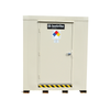 Outdoor Storage Locker, 4 Hour Fire Rated, 9-Drum
