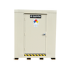 Outdoor Storage Locker, 4 Hour Fire Rated, 12-Drum with Explosion Relief