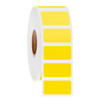 Permanent FreezerTAG Deep-Freeze Labels for Thermal-Transfer Barcode Printers, Yellow, 1" x 0.5", 1000 labels/roll