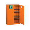 Justrite® Emergency Preparedness Safety Supply Cabinet, Orange