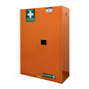 Justrite® Emergency Preparedness Safety Supply Cabinet, Orange
