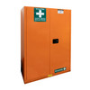Justrite® Emergency Preparedness Safety Supply Cabinet, Orange