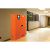 Justrite® Emergency Preparedness Safety Supply Cabinet, Orange