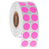 Permanent FreezerTAG Deep-Freeze Labels for Thermal-Transfer Barcode Printers, Pink, 0.5", 2000 labels/roll