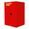 Fm Approved, Flammable Storage Cabinet, 60 Gallon, 2 Doors, Self Close, 2 Shelves, Red