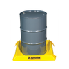 Justrite® Spill Containment Berm, 2' x 2' x 4", 10 Gal Capacity, Yellow, Collapsible