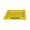 Justrite® Spill Containment Berm, 2' x 2' x 2", 5 Gal Capacity, Yellow