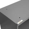 12" Deep, 48 Opening Bin, Gray