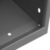 12" Deep, Tall 112 Opening Bin, Gray