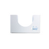 White Single Smiley Face Paper Towel Dispenser