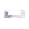 White Single Smiley Face Paper Towel Dispenser