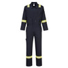 Enhanced Cotton Coverall, Navy Large