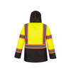 Hi-Vis Contrast Traffic Jacket, Yellow/Black Large