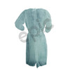 Disposable Medical Examination / Isolation Gown, Polypropylene, Blue, case/50