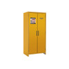 Justrite® EN Flammable Safety Cabinet, 90-Minute Rated, 30 gal, 3 shelf, Yellow