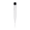 KIMBLE® Borosilicate Glass Graduated Reusable Centrifuge Tube, Screw, 15 ml, case/12