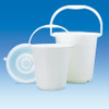 Medium HDPE Plastic Bucket with Handle, 10 Liter