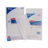 Dukal Non-Woven Island Dressing, 4" x 8", Non-Woven, Adhesive Backing, Sterile, 25 per box, 4 boxes per case