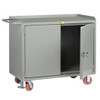Mobile Safety Cabinet with Locking Doors, 24" x 48"