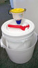 4" ECO Funnel® system with 5 gal un certified pail, optional secondary container 