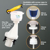 4" ECO Funnel® system with 5 gal UN Certified Pail, Optional Secondary Container