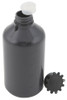 Lockable (Tamper Evident) Security Bottles, Opaque Gray LDPE, 250mL, case/50