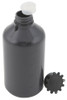 Lockable (Tamper Evident) Security Bottles, Opaque Gray LDPE, 1000 ml, case/10