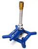 Tirrill Bunsen Burner, Gas Flow Control, Flame Stabilizer, Air Flow Adjustable, Cast Iron Anti-Tip Base, Handle, for LPG / Butane Gas