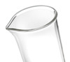 Measuring Cylinder, 500 ml, ASTM, Class B Tolerance +/-40 ml, Protective Collar, Hex Base, Blue Ink, 3.3 Borosilicate Glass