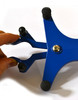 Burette/Tube Clamp, Double, High Strength Alloy, Spring Loaded Jaws, 7/8", Holds Burettes up to 100 ml, Max 16mm Dia. Rods