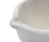 Porcelain Mortar & Pestle Set, 13.5oz (400 ml), Heavy Duty, Unglazed Grinding Surface, for powdered Chemicals, White