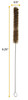 Bristle Cleaning Brushes with Fan-Shaped Ends, 9.25", Stainless Steel Wire Handle, for 0.3"- 0.5" Openings case/12