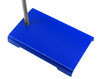 Rectangular Retort Base & Rod Set, 8"x5" Base, 23.6" Rod, Heavy Duty, Corrosion Resistant Steel, 12mm Diameter Rod