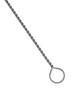 Bristle Cleaning Brushes with Fan-Shaped Ends, 9", Stainless Steel Wire Handle, for 0.6"- 0.8" Openings, case/12